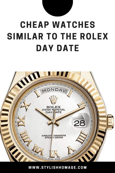 best rolex day date homage|rolex day date homage alternative.